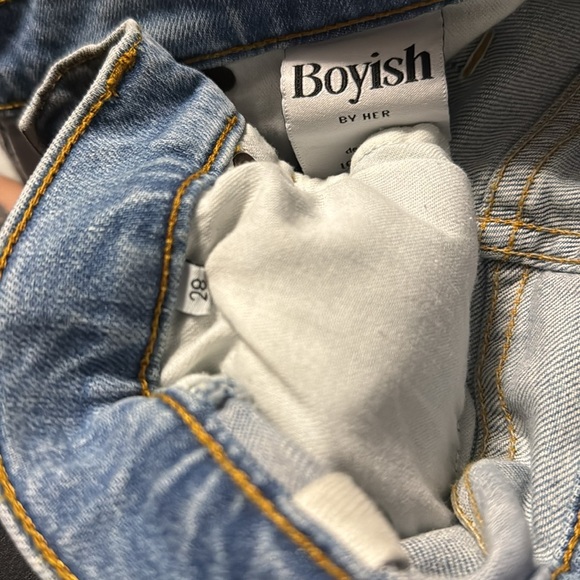 BOYISH Zachary High-Rise Skinny Comfort Stretch JEANS in Blue Angel 28 NWT 3 - Picture 9 of 11